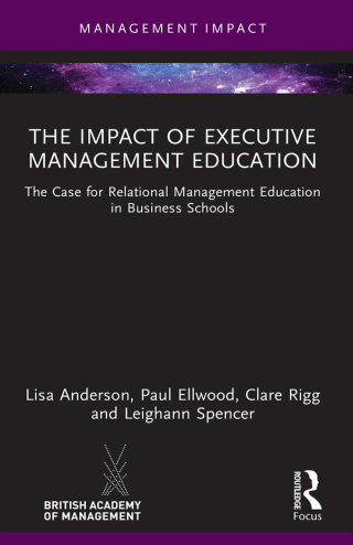 Cover image: The Impact of Executive Management Education 1st edition 9781032532424