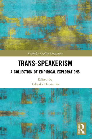 Cover image: Trans-speakerism 1st edition 9781032982304