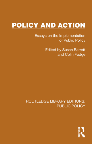 Imagen de portada: Policy and Action 1st edition 9781041082958
