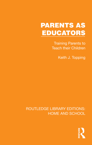Omslagafbeelding: Parents as Educators 1st edition 9781041064800