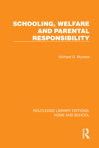 Cover image: Schooling, Welfare and Parental Responsibility 1st edition 9781041064930