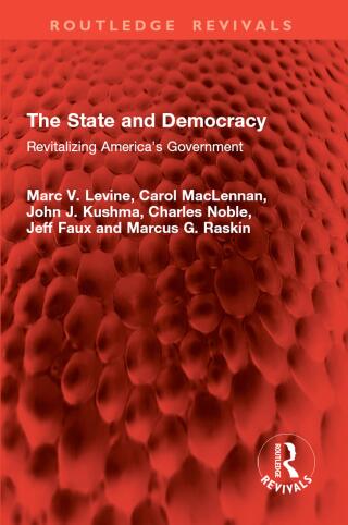 Cover image: The State and Democracy 1st edition 9781041084433