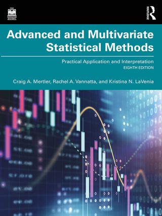 Cover image: Advanced and Multivariate Statistical Methods 8th edition 9781032912967