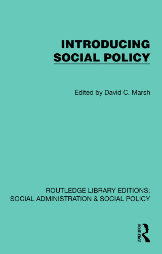 Imagen de portada: Introducing Social Policy 1st edition 9781041074588