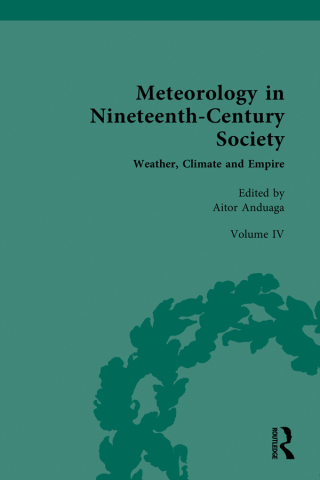 Cover image: Meteorology in Nineteenth-Century Society 1st edition 9781032548302