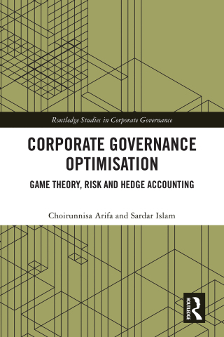 Cover image: Corporate Governance Optimisation 1st edition 9781041064169