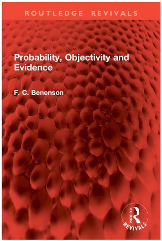 Cover image: Probability, Objectivity and Evidence 1st edition 9781041108016