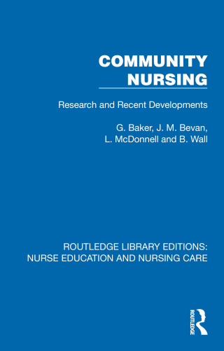 Cover image: Community Nursing 1st edition 9781041110880