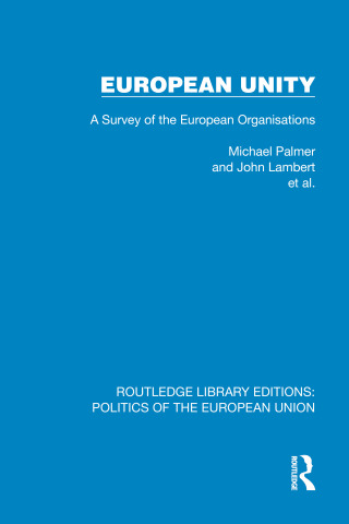Cover image: European Unity 1st edition 9781041049654