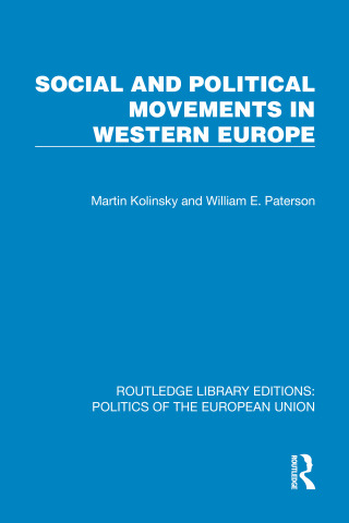 Immagine di copertina: Social and Political Movements in Western Europe 1st edition 9781041083771