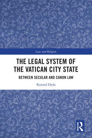 Cover image: The Legal System of the Vatican City State 1st edition 9781032981062
