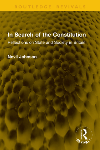 Cover image: In Search of the Constitution 1st edition 9781041146575