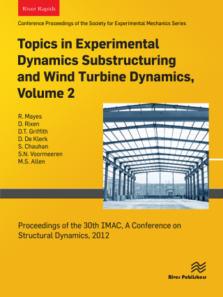 Cover image: Topics in Experimental Dynamics Substructuring and Wind Turbine Dynamics, Volume 2 1st edition 9788743804581