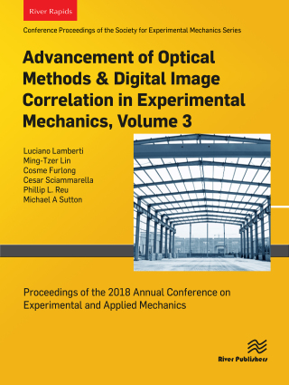 Cover image: Advancement of Optical Methods & Digital Image Correlation in Experimental Mechanics, Volume 3 1st edition 9788743803447