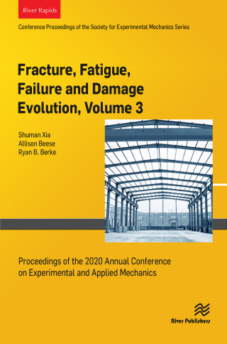 Imagen de portada: Fracture, Fatigue, Failure and Damage Evolution , Volume 3 1st edition 9788743803744