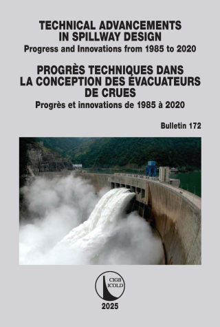 Imagen de portada: Technical Advancements in Spillway Design / Progrès Techniques dans la Conception des Évacuateurs de Crues 1st edition 9781041083788