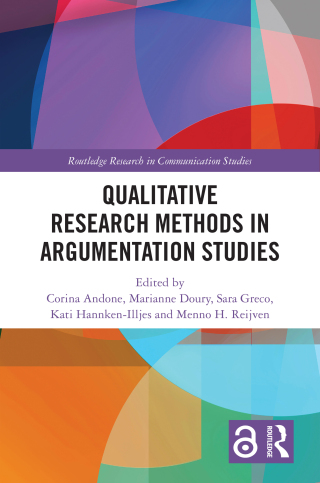Cover image: Qualitative Research Methods in Argumentation Studies 1st edition 9781032819747