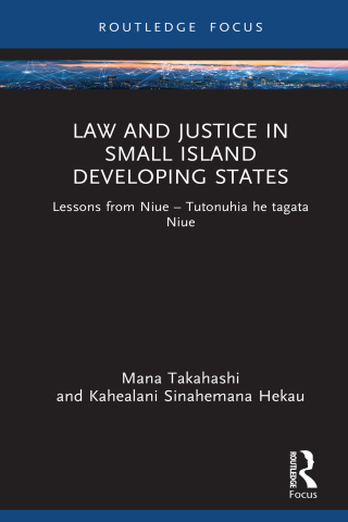 Imagen de portada: Law and Justice in Small Island Developing States 1st edition 9781032956015