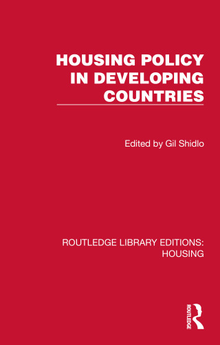Imagen de portada: Housing Policy in Developing Countries 1st edition 9781041140696