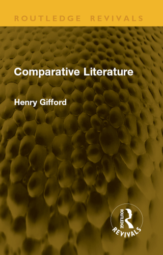 Imagen de portada: Comparative Literature 1st edition 9781041164784