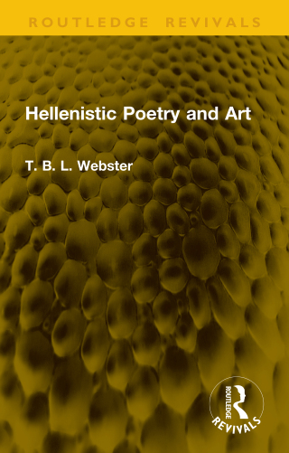 Cover image: Hellenistic Poetry and Art 1st edition 9781041161240