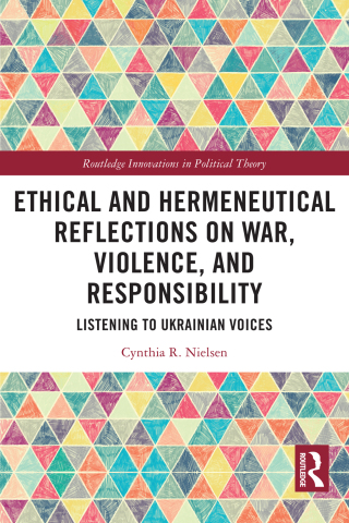 Imagen de portada: Ethical and Hermeneutical Reflections on War, Violence, and Responsibility 1st edition 9781032778419