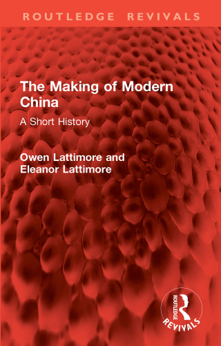 Cover image: The Making of Modern China 1st edition 9781041207856