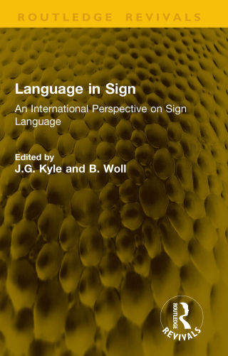 Imagen de portada: Language in Sign 1st edition 9781041170860