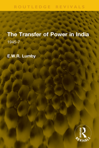 Cover image: The Transfer of Power in India 1st edition 9781041222521