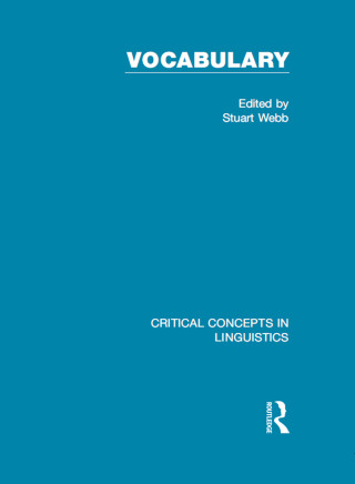Cover image: Vocabulary 1st edition 9781138838642