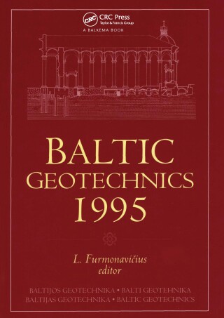 Immagine di copertina: Baltic Geotechnics 1995 1st edition 9789054105879