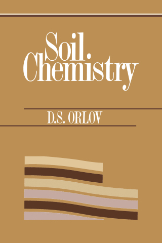 Imagen de portada: Soil Chemistry 1st edition 9789061919155