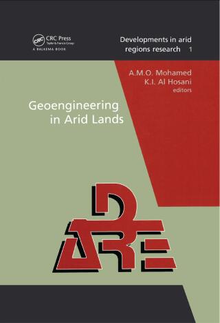 Cover image: Geoengineering in Arid Lands 1st edition 9789058091604
