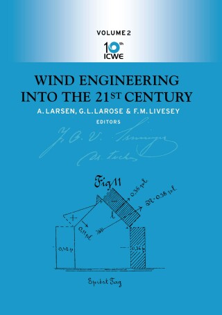 Titelbild: Wind Engineering Into the 21st Century 1st edition 9789058090614