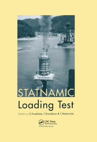 Cover image: Statnamic Loading Test 1st edition 9789058091314