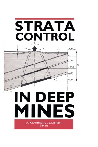 Cover image: Strata Control in Deep Mines 1st edition 9789061911241