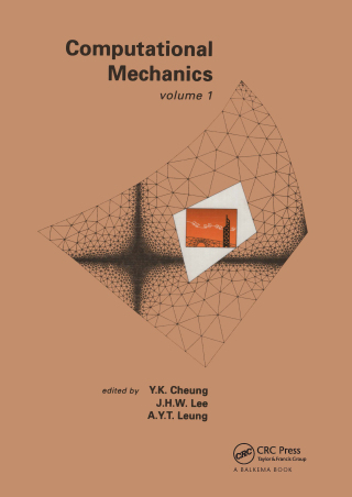 Cover image: Computational Mechanics Volume 1 1st edition 9789054100300