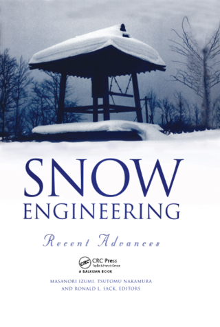 Omslagafbeelding: Snow Engineering: Recent Advances 1st edition 9789054108658