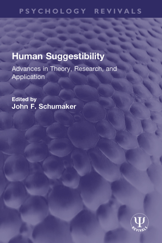 Cover image: Human Suggestibility 1st edition 9781041271802