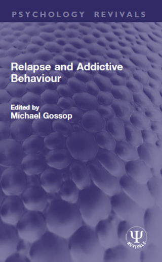 Imagen de portada: Relapse and Addictive Behaviour 1st edition 9781041289111