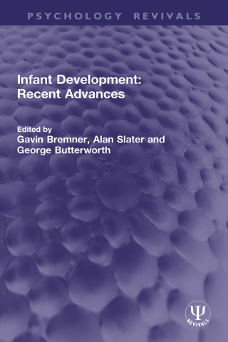 Imagen de portada: Infant Development: Recent Advances 1st edition 9781041271659