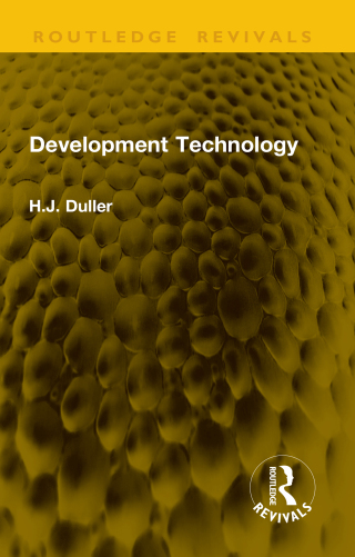 Imagen de portada: Development Technology 1st edition 9781041268116