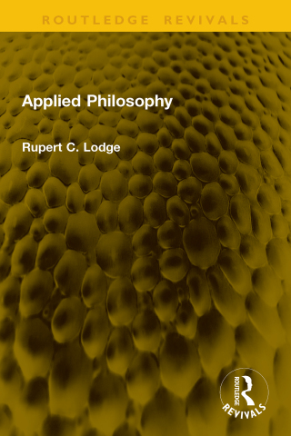 Cover image: Applied Philosophy 1st edition 9781041326106