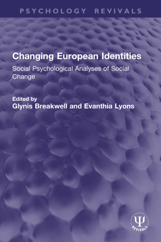 Cover image: Changing European Identities 1st edition 9781041309956
