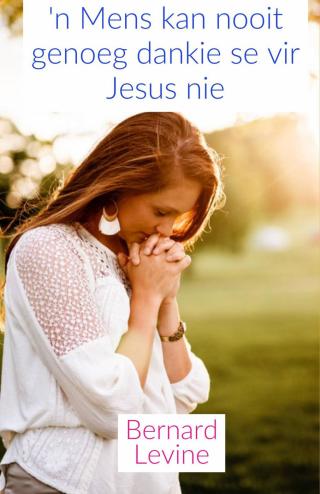صورة الغلاف: 'n Mens kan nooit genoeg dankie se vir Jesus nie 9781071503904