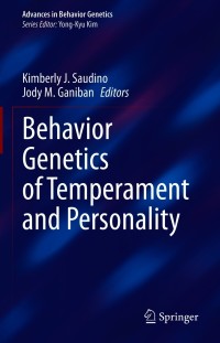 Imagen de portada: Behavior Genetics of Temperament and Personality 9781071609316