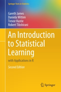 Imagen de portada: An Introduction to Statistical Learning 2nd edition 9781071614174