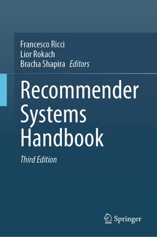Imagen de portada: Recommender Systems Handbook 3rd edition 9781071621967