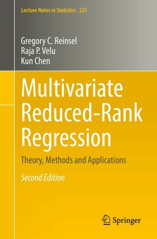 Cover image: Multivariate Reduced-Rank Regression 2nd edition 9781071627914