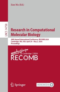 Omslagafbeelding: Research in Computational Molecular Biology 9781071639887